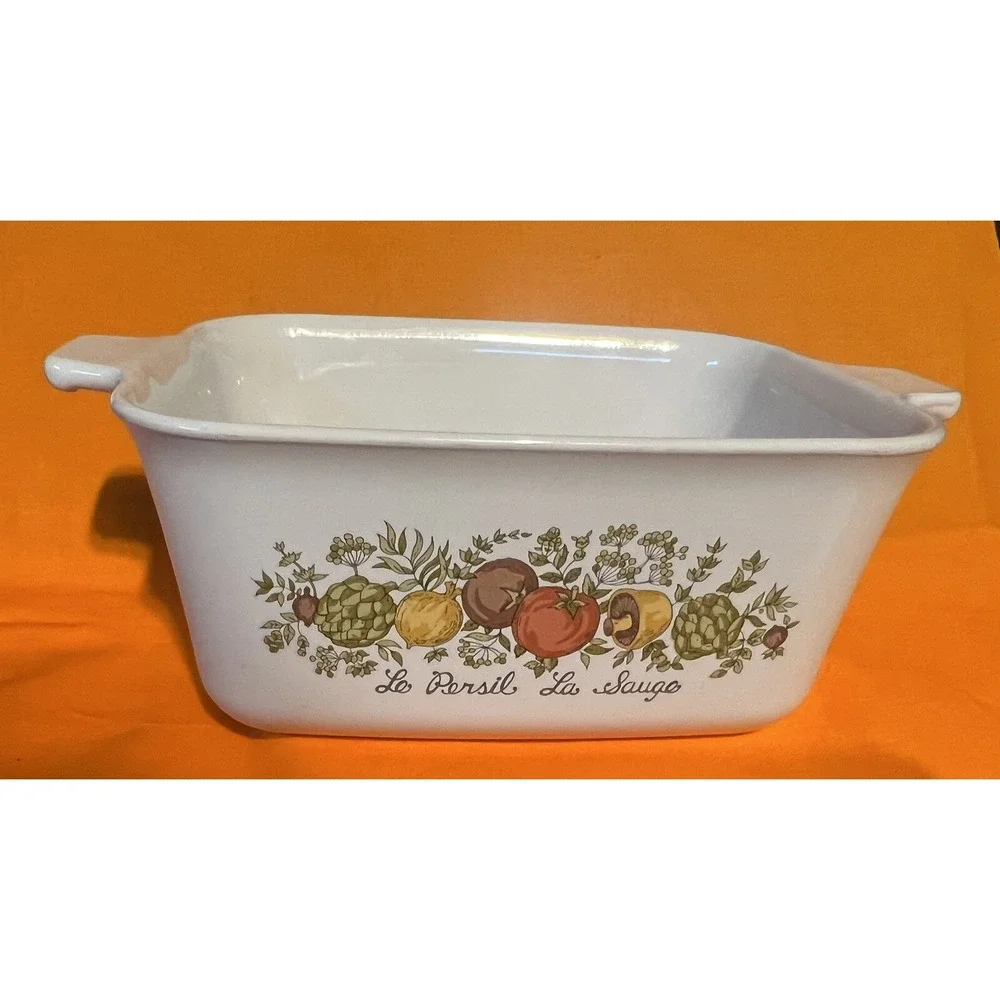 Corning Ware SPICE OF LIFE P-4-B Dish no lid 7